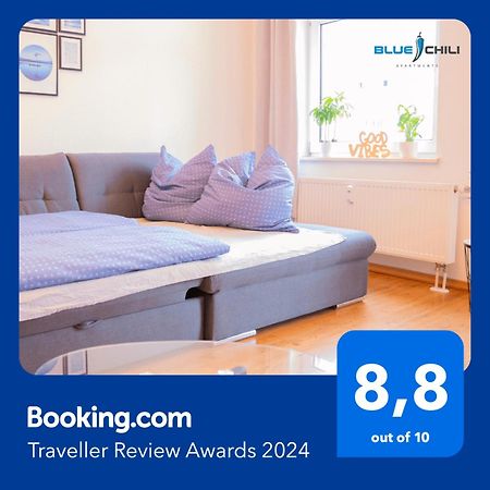 Blue Chili 01 - Top City Lage Am Hbhf Boxspringbett Bis 4 Pers Магдебург Екстериор снимка